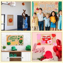 4 Pack 24″ x 36″ Blank Kraft Banners – Ideal for Parties and Grad Celebrations