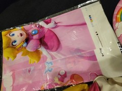 Super Mario Princess Peach Party Supplies Set