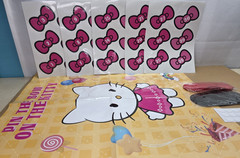 Hello Kitty & Friends Birthday Party Pin The Bow On Hello Kitty Party Game