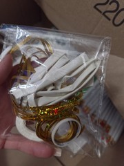 Baby Shower Set, White Green Gold, «Oh Baby» Theme Party Decor
