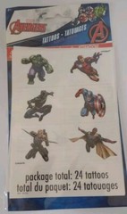 Marvel Avengers Party Pack – Plates, Napkins, Tablecloth, Cups, Tattoos, Candles