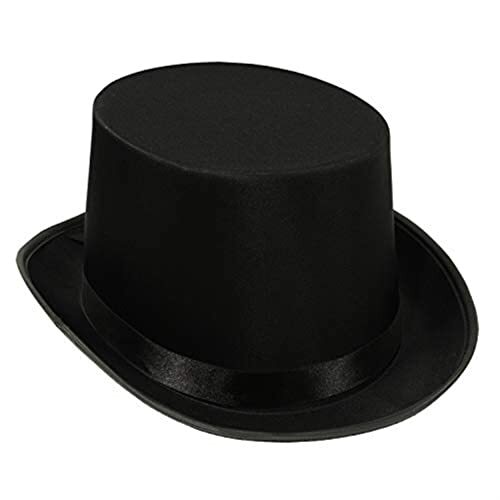 Beistle Satin Sleek Top Hat Black One Size