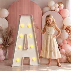 Marquee Letters 3 Feet Tall 3FT Large Light Up Letters A for Backdrop Big Mar…