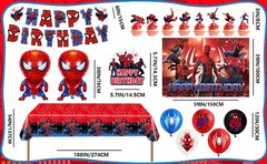 Spider Man Party Decorations Marvel Party Supplies Balloons Tablecloth Backdrop
