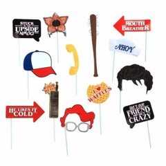 STRANGER THINGS Photo Props, Netflix Party Decorations Photo Booth, Decor, Mask