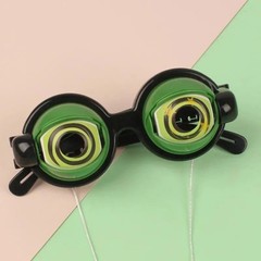 Crazy Eyes Funny Prank Glasses Plastic Toy For Kids Party Fun Gifts