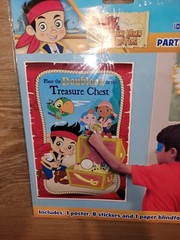 Disney Jake and the Neverland Pirates Birthday Party Game Pin the Tail Donkey