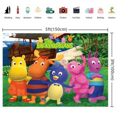 The Backyardigans Party Supplies Backdrop Banner Party Decor Birthday Gift