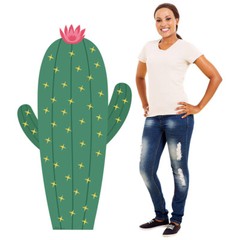 60-INCH CACTUS Lifesize CARDBOARD CUTOUT Standup Standee Poster Nature Prop