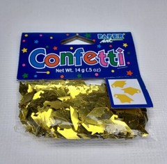 Paper Art Die Cut Confetti Gold Color Graduation Caps Party Table Scatter