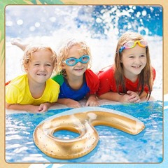 Pool Number 0-9 Floats 20» Inflatable Gold Pool Party Decoration Large Infla…