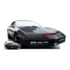 KITT Official Knight Rider Car Cardboard Cutout / Standee with FREE Mini
