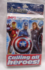 Hallmark Party Lot/5 Marvel AVENGERS Birthday Banner INVITATIONS THANK YOU Bags