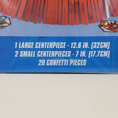MARVEL AVENGERS Core Table Decorating Kit Birthday Party 3 Pieces Plus Confetti