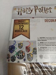 Harry Potter Birthday Party Decorations 6 Ft. Banner & 12 Pc Swirl Decorations