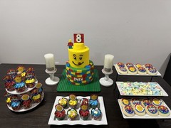 LEGO Inspired Birthday Cake – Custom Made