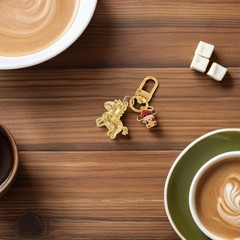 Zodiac Horse Keychain Chinese Keychains New Year Pendant Gifts 2026