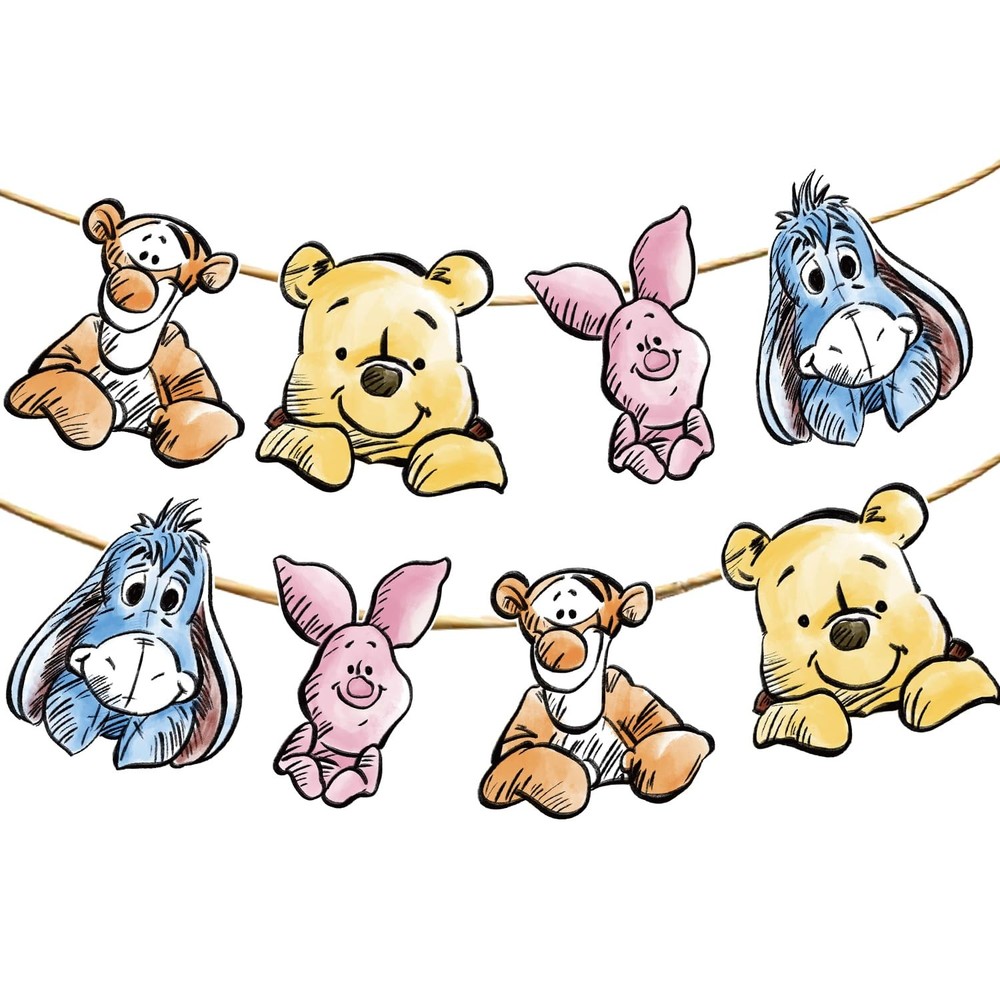 Cute Bear Banner For Baby Shower Decorations Birthday Banner Party Decoration…