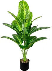 Artificial Plants in Pots Large Fake Tree Floor Faux Tropical Green