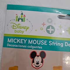 Mickey Mouse String Decorations First Birthday Party 7 Ft Long Six Pieces
