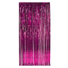 Beistle Cerise 1-Ply Gleam N Curtain – General Occasion | Party Supply