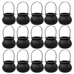 20 Pcs Cauldron Candy Bucket Halloween Witch Kettles Pot Containers
