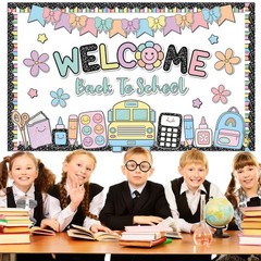 ojustbeok Composition Notebook Bulletin Board Welcome Back to Classroom Decor…