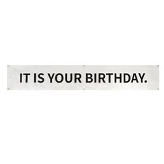 The Office Birthday Banner, 6 x 1 ft Vinyl with Metal Banner