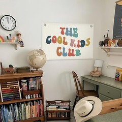 Reading Corner Decor for Classroom，The Cool Kids Club Linen Banner，Playroom D…