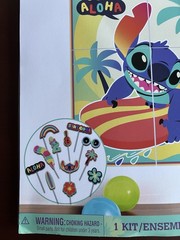 New Stitch Photo Backdrop with Props & Customizable Happy Birthday Banner Set