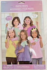 ENCHANTED UNICORN Fantasy 13 Piece Birthday Party Photo Booth Props NEW