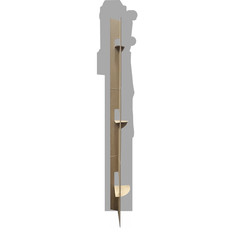 SP13626 Old Fashioned Victorian Rotary Phone Booth Prop Cardboard Cutout Standee