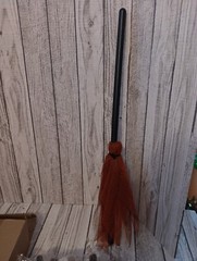 NEW 6 PACK! Kids Halloween Witch LED Light Up Brooms, Props Costume Party Favors