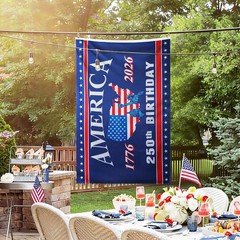 3×5 Ft Double-Sided 250th Anniversary American Flag – Perfect for July 4th Decor