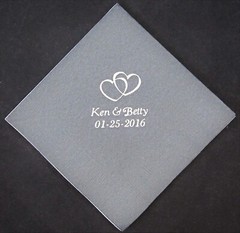 50 personalized cocktail napkins wedding baby shower birthday graduation party