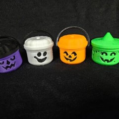 Halloween Pumpkins Small Bucket Cute Pumpkin Trick Bucket ET