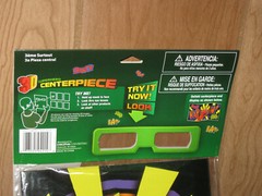 Box Of (6) Creative Converting 3D Super Hero Centerpiece 12″x27″