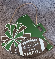 57pcs (see below) BROTHER SISTER DESIGN STUDIO Super Bowl Football Party Decor