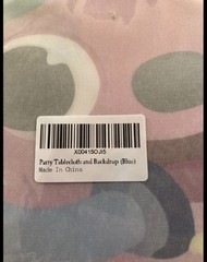 Baby Shark Tablecloth & Backdrop Set