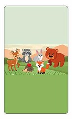 60 Forest Animals Miniatures Candy Bar Wrapper Decorations, Woodland Creatures M