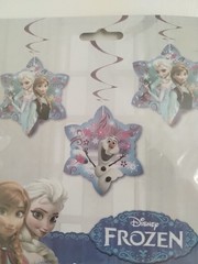 Disney Frozen 3 Hanging Decorations Limited Edition