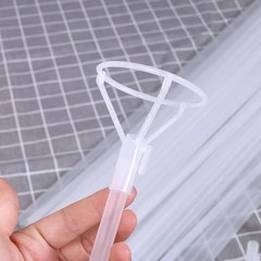 Large Balloon Sticks with Big Cups, 35 Sets Thickened 17inch Long Clear Bobo …