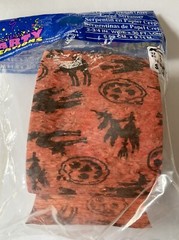 Vintage Halloween Crepe Streamer *30 FT *Party Creations *Cat *Witch *Pumpkin