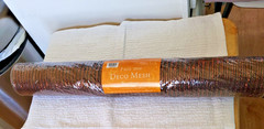 Hobby Lobby Halloween Crafts Black Orange Deco Mesh #309856 21″ x 30 Feet NIP