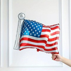 137pcs American Independence Day Balloon Set | USA Flag 4th of July Decor