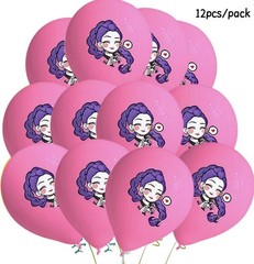 Kpop Deamon Hunters Balloon Birthday Decor k pop Demon Hunters Balloons