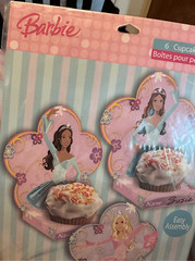 Barbie Hallmark Princess Cupcake Holders (6ct) Birthday Party Supplies
