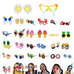 Tropical Luau Party Sunglasses Hawaiian Party-Favor Beach Party Decorations
