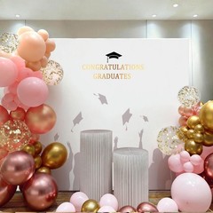Pink and Gold Balloon Garland Arch Kit, 167Pcs Metallic Pearl Rose Gold Paste…