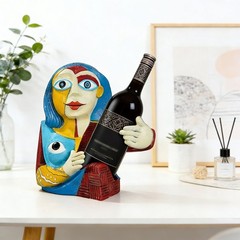 Modern Synthetic Wine Stand Formed In Present Day Figure Outline Aesthetic